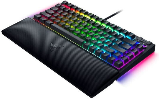 Razer BlackWidow V4 Gaming Mechanical Keyboard 75% with Razer Orange switches and RGB lighting (English US)