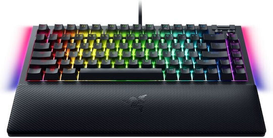 Razer BlackWidow V4 Gaming Mechanical Keyboard 75% with Razer Orange switches and RGB lighting (English US)