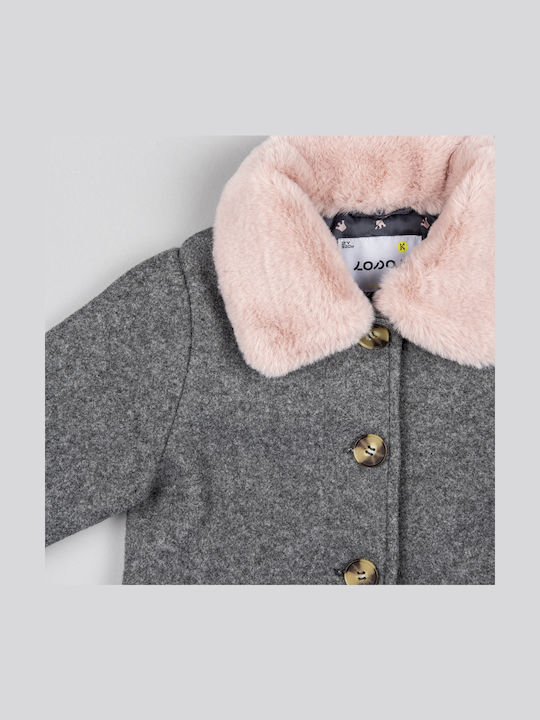 Kinder Mantel Gray