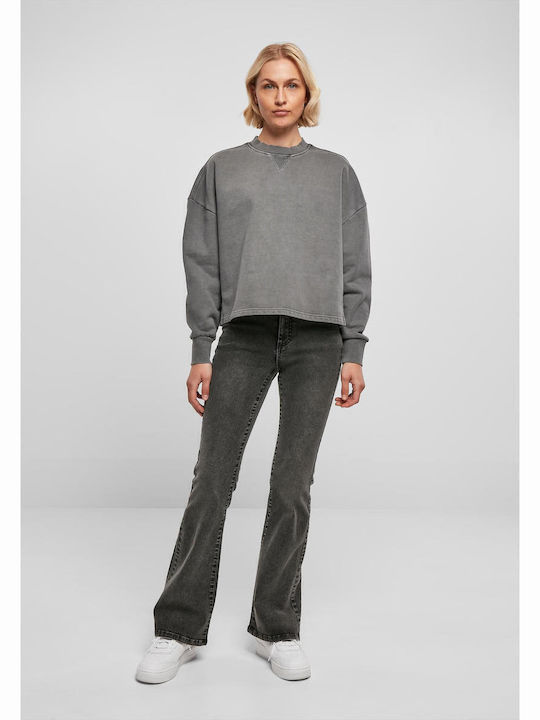 Long Women's Sweatshirt Gray