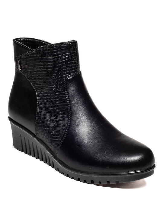 Soft & Flex Women's Platform Boots Black