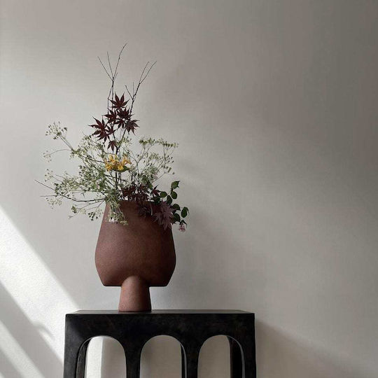 101 Copenhagen Ceramic Brown Vase Φ33xΥ43cm