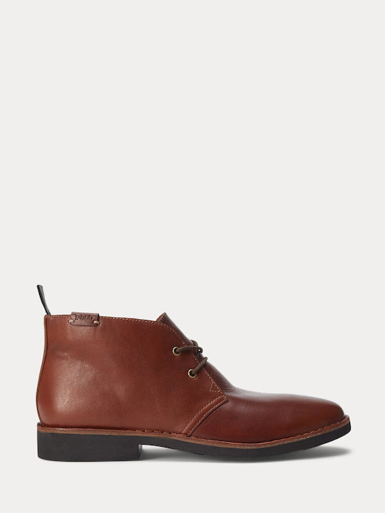 Ralph Lauren Tabac Braun Herrenstiefel