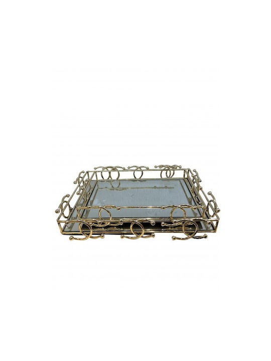 Etoile DF-612 Metallischer Dekorative Tablett