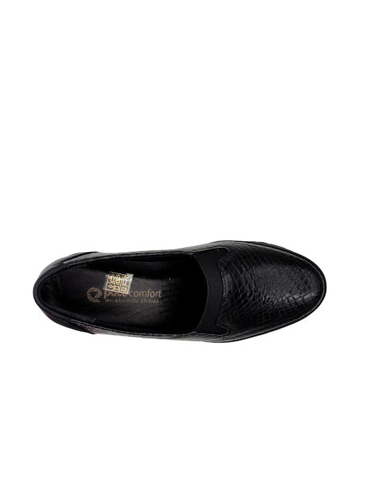 Pace Comfort Women's Moccasins in Black Color