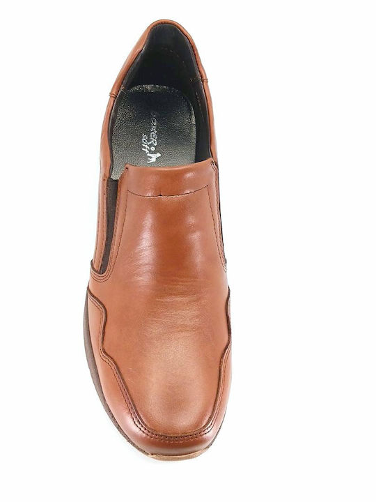 Women's Slip-On Leather Tabac Brown