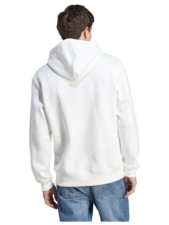 adidas White with Hood