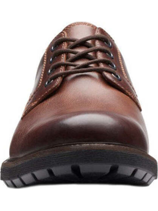 Batcombe Tie Δερμάτινα Ανδρικά Casual Παπούτσια Ταμπά