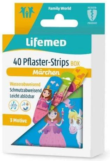 Lifemed Αυτοκόλλητα Επιθέματα 40τμχ