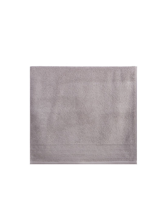 Nef-Nef Homeware Πετσέτα Χεριών Fresh 30x50εκ. Grey Βάρους 550gr/m²