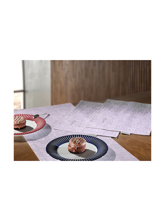 Saint Clair 3042 Platzdeckchen Stoff Gray 45x33cm 1Stück