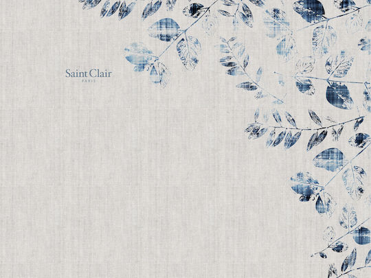 Saint Clair Fabric Placemat Blue 45x33cm