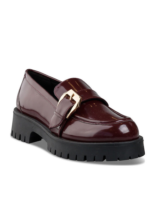 Damen Loafers in Rot Farbe