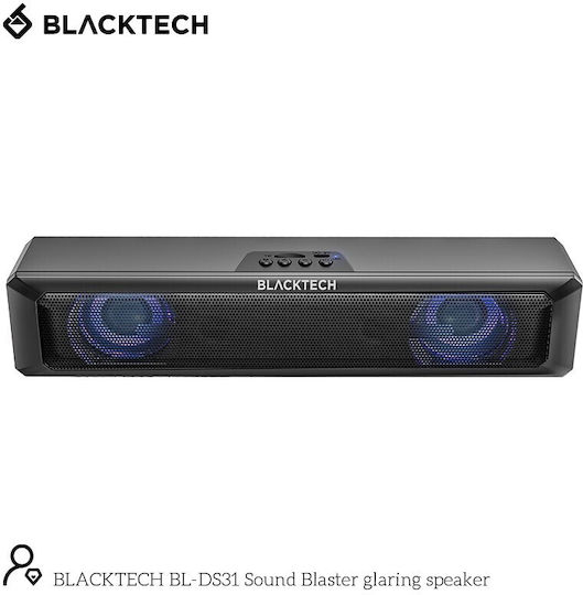 Lenovo LECOO Ηχείο Bluetooth 3W Μαύρο