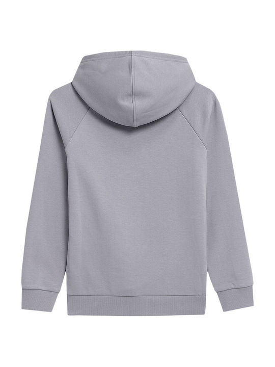 4F Kinder Sweatshirt mit Kapuze Gray