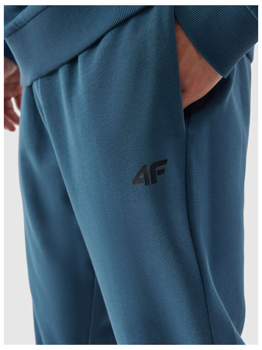 Sweatpants with Elastic Blue