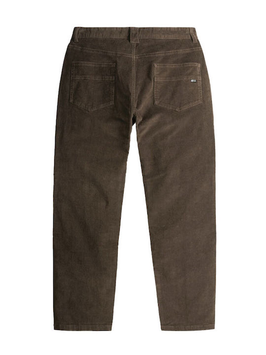 Picture Organic Clothing Men's Trousers in Regular Fit Brown