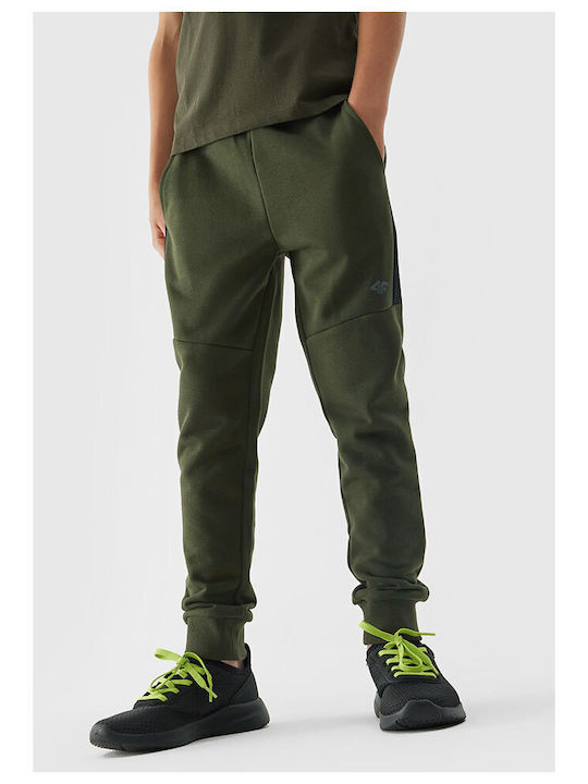 4F Kids Sweatpants Khaki 1pcs