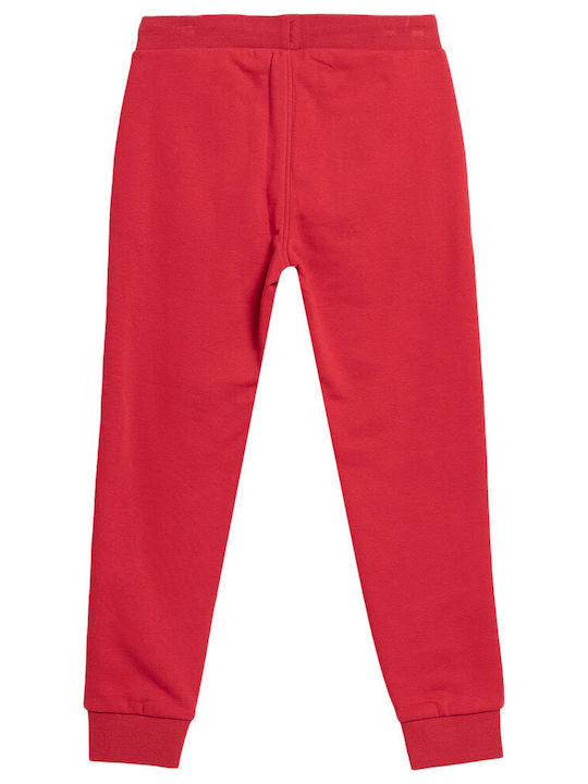 4F Kids Sweatpants Red 1pcs