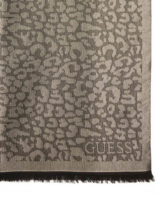 Guess Women's Wool Scarf Brown