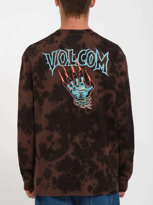 Volcom Max T-shirt Bărbătesc cu Mânecă Scurtă Maro