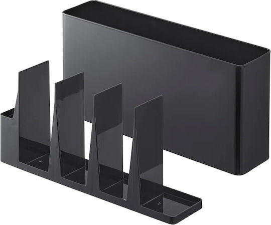 Yamazaki Tabletop Metal Base 30x6.8x14.3cm Black