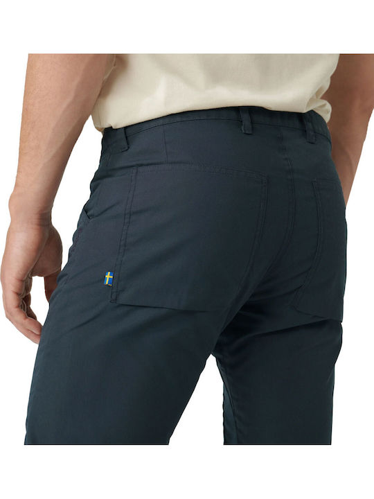 Fjallraven Greenland Lang Hose Wandern Blau