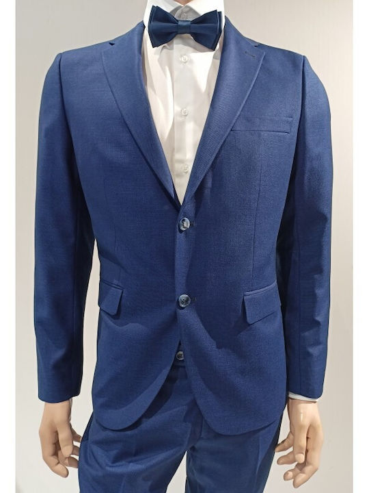 Italian Job 811613/02 Suit blue navy