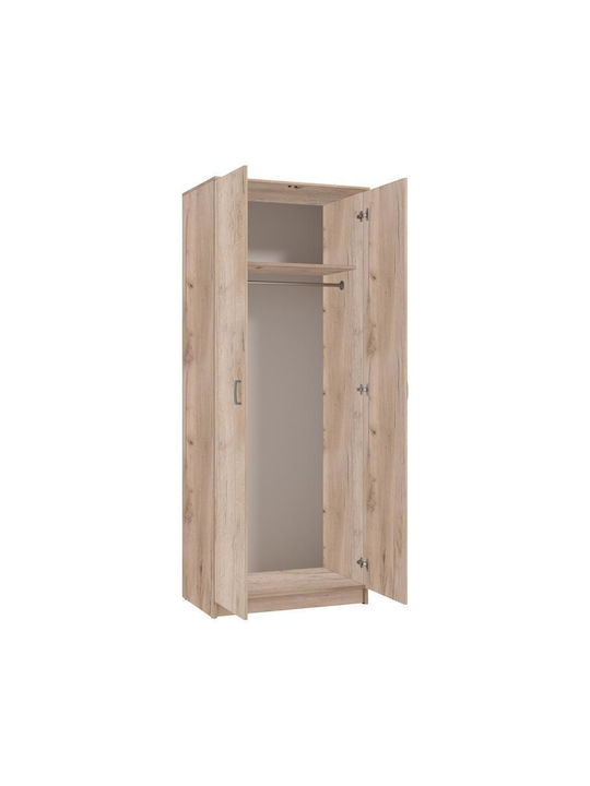 Double Door Wardrobe Hana 80x52x205cm