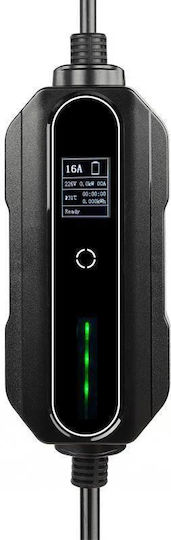 Andaiic Portable 3.5kW Charging Station with Built-in Cable Type 2 (6-16AMP)