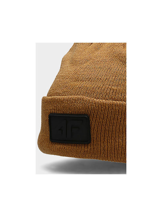 4F Kids Beanie Knitted Brown