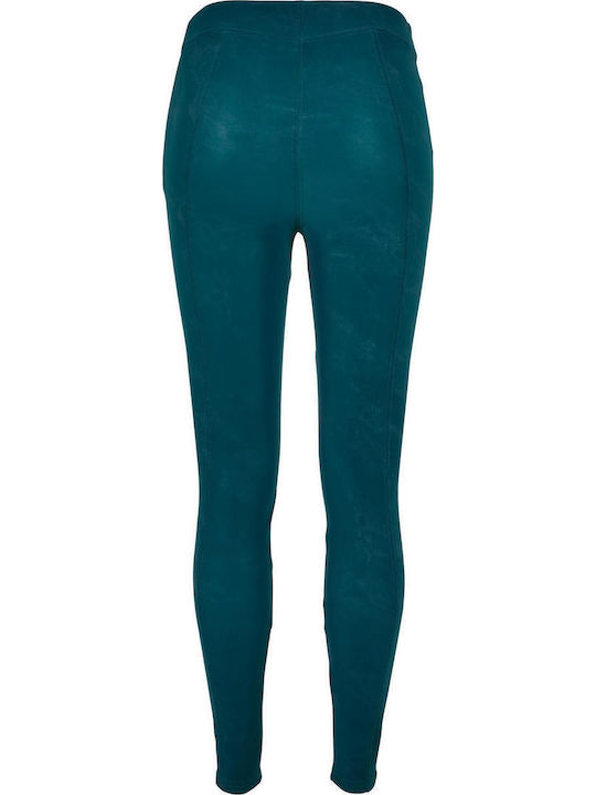 Dama Tesatura Pantaloni Verde
