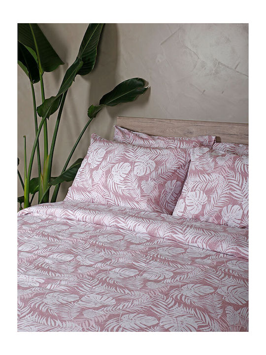 Sunshine Duvet Cover Cotton Single 170x250 Cotton Feelings 2038 Pink