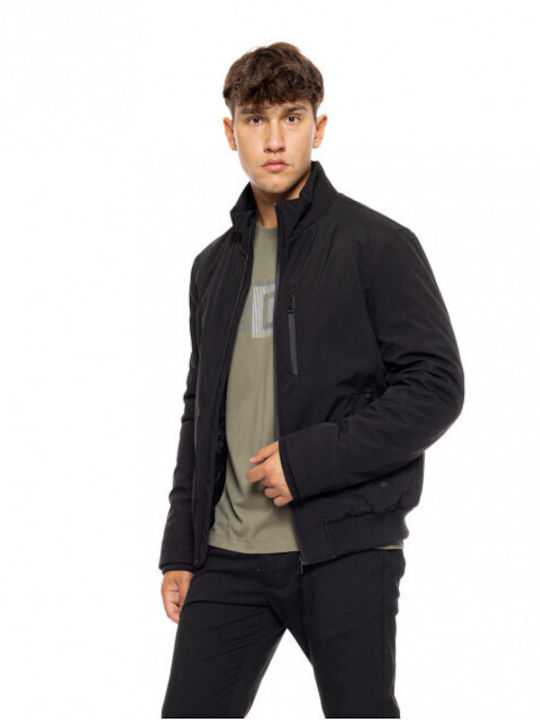 Splendid Herren Winter Jacke Bomber Schwarz