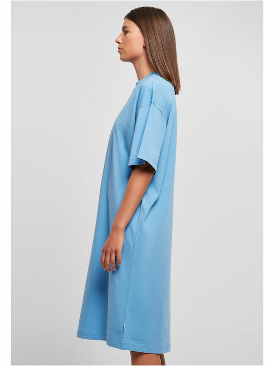 Urban Classics Maxi T-Shirt Dress Blue