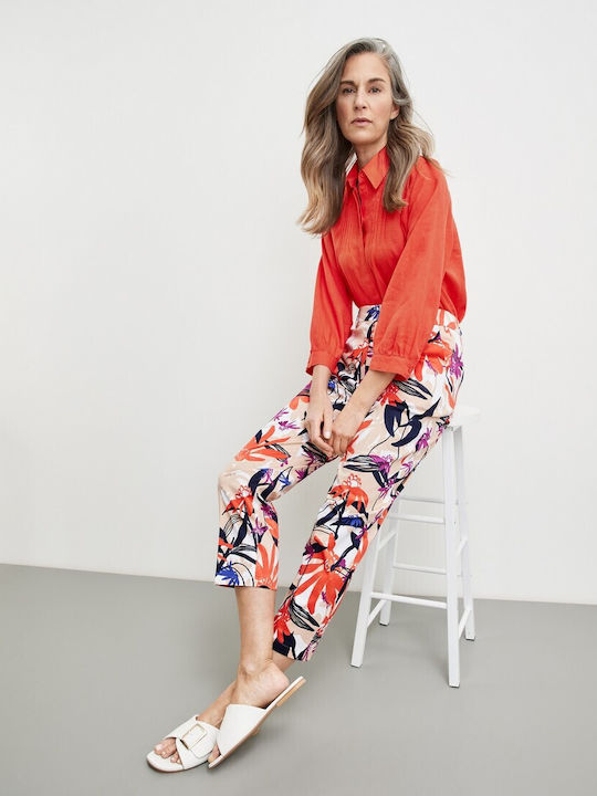 Gerry Weber Femei Capri Pantaloni Floral