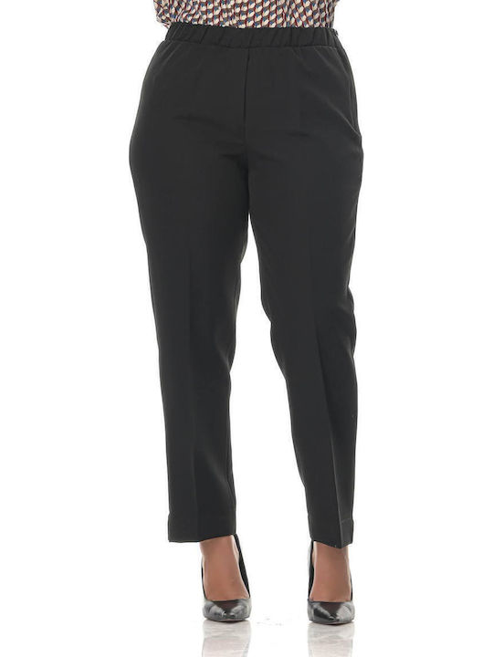 Women's Black Suit in Loose Fit