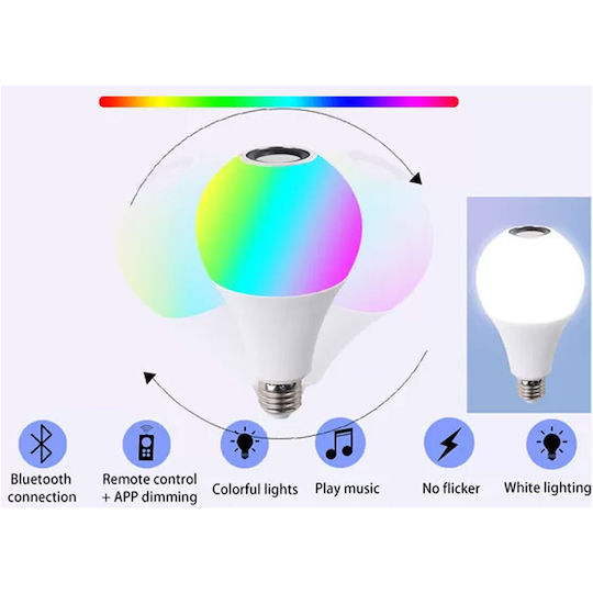 Factory Smart Λάμπα LED 12W για Ντουί E27 RGB