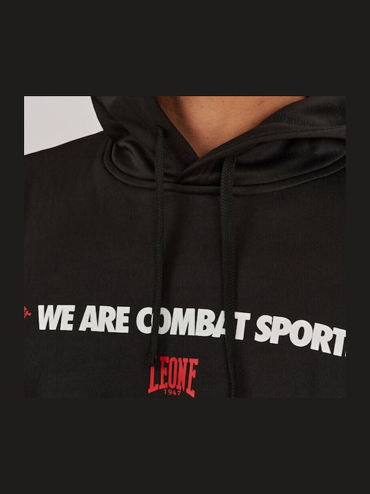 Sweatshirt mit Kapuze Schwarz