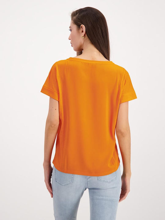 Monari Дамска Тениска Оранжев