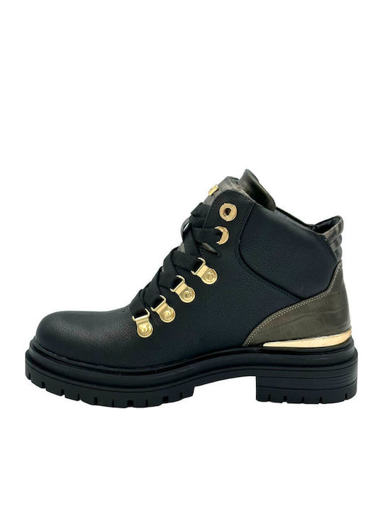 Courtney Safari Peak Women's Ankle Boots Black