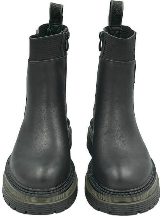 Leather Women's Chelsea Boots Black