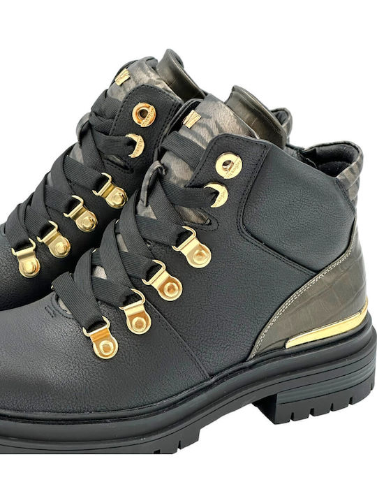 Courtney Safari Peak Women's Ankle Boots Black