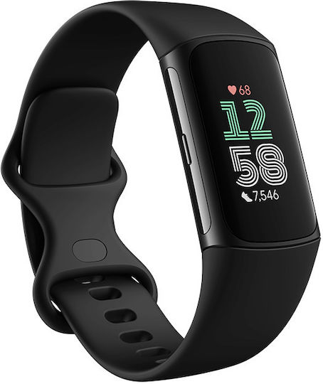 Fitbit Charge 6 Obsidian / Black Aluminum