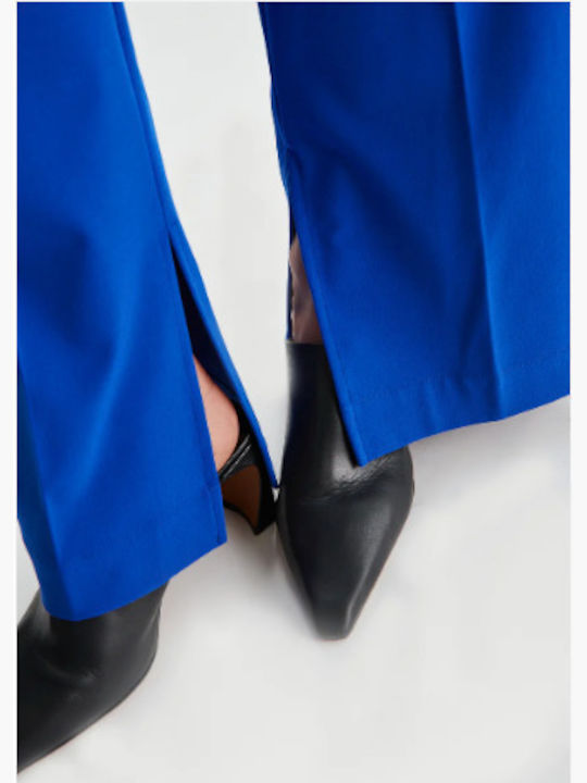 Women's Fabric Trousers Blue