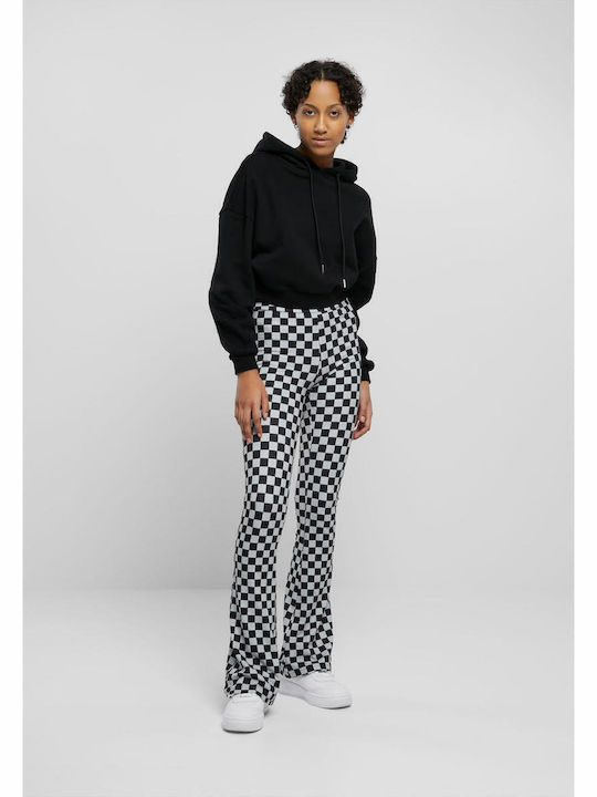 Cropped Women's Sweatshirt Black