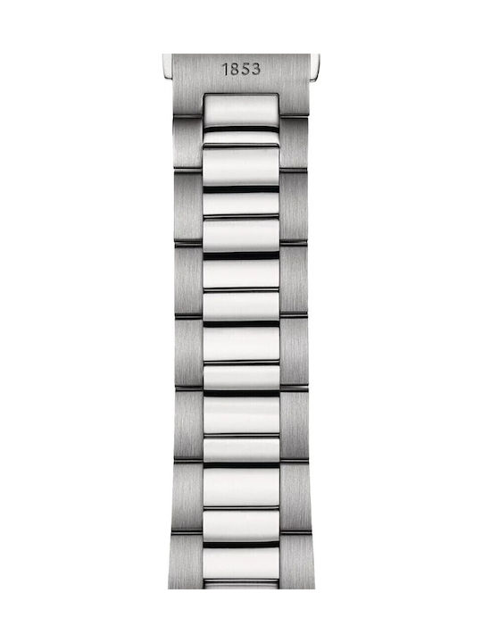 Tissot Men's Watch 40mm Battery With Silver Steel Bracelet
