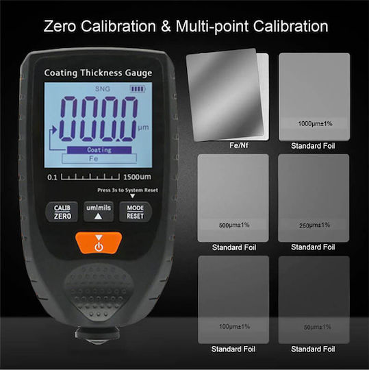 Noyafa Digital Coating Thickness Gauge GM998
