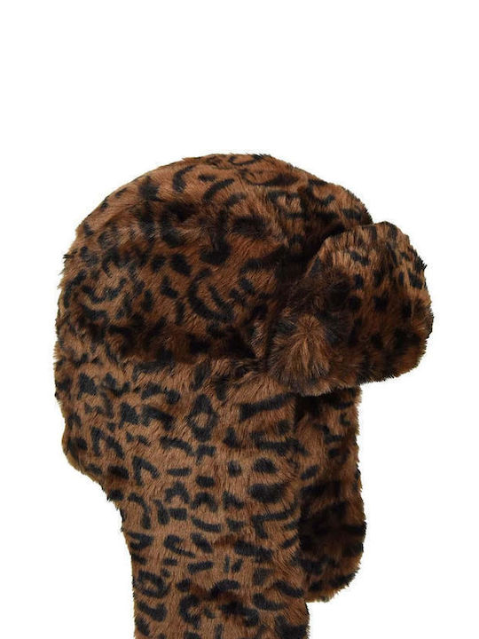 Kangol Material Pălărie bărbătească Maro