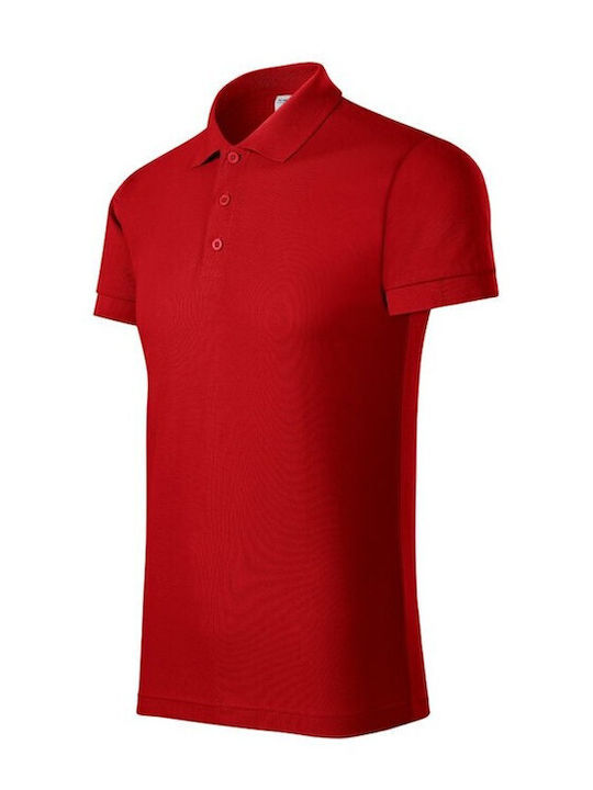 Piccolio Ανδρικό Διαφημιστικό T-shirt Κοντομάνικο σε Κόκκινο Χρώμα